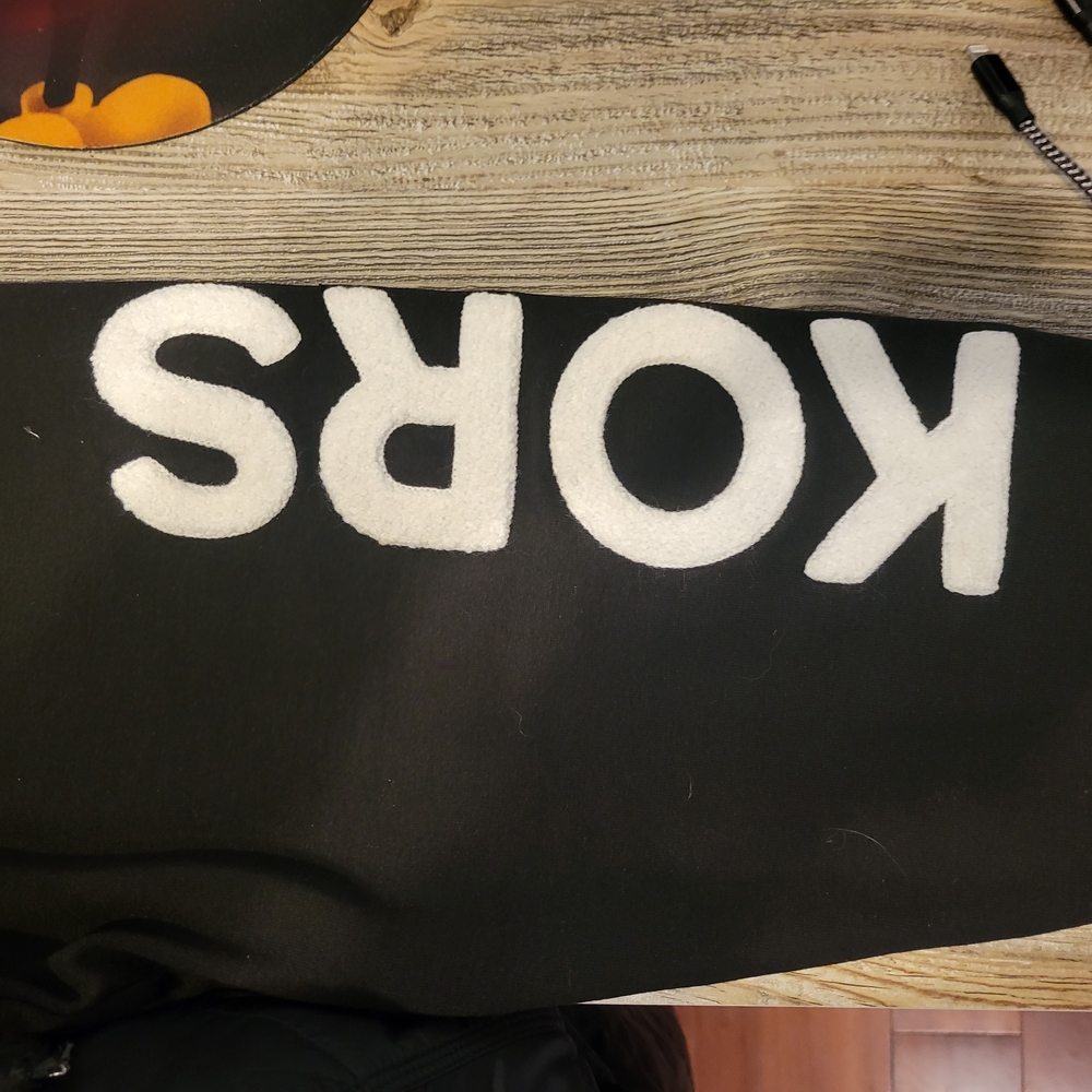 Michael Kors Black Sweatshirt with White Logo